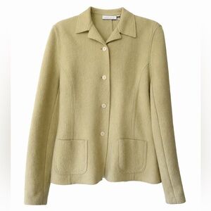 Valerie Stevens Wool Blazer green size 10